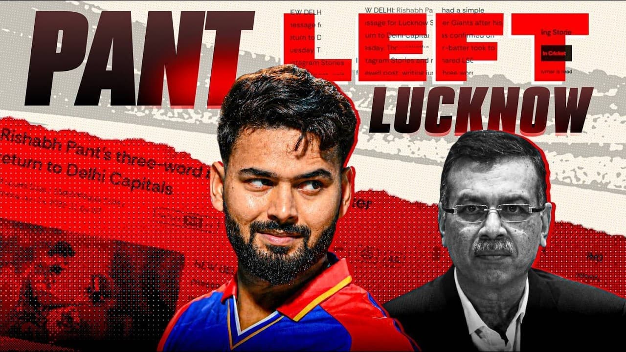 WHY DID RISHABH PANT LEAVE LSG?