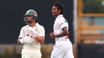 Weatherald dropped, Renshaw called up for second Test against Bangladesh